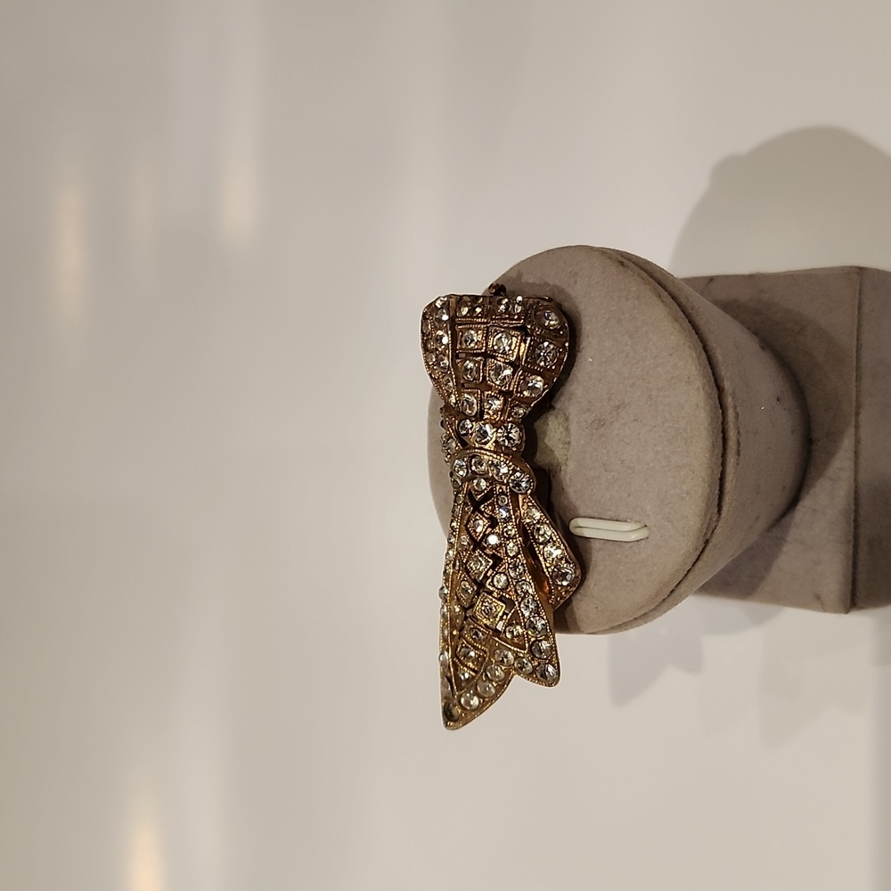 Vintage Rhinestone Dress Clip